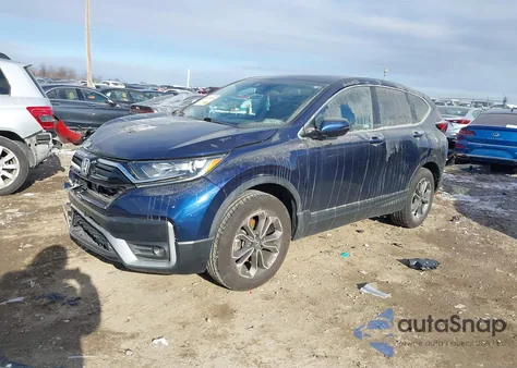 2020 Honda Cr-V Awd Ex из США, поврежденный, VIN 2HKRW2H59LH628857